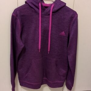 Adidas Woman's Purple Pullover Hoodie